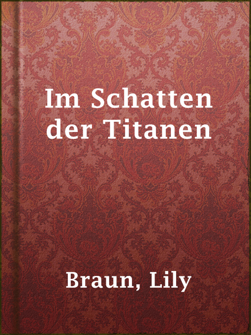 Cover image for Im Schatten der Titanen